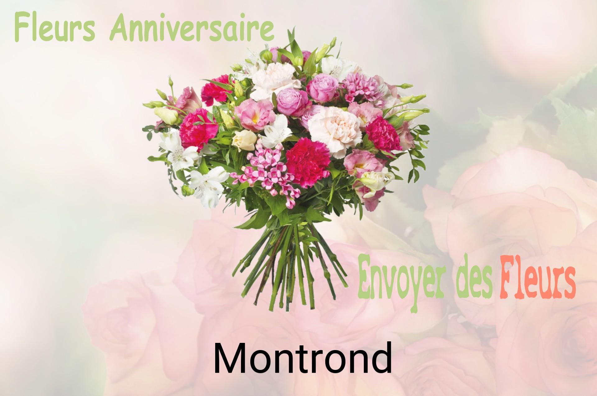 Bouquet de fleurs d’anniversaire livré à Montrond